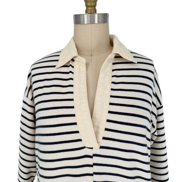 Tuckernuck Navy Stripe Ashton Knit Polo Mini Shift Dress size XS - Picture 11 of 16